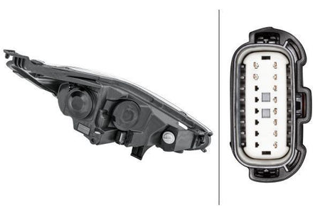 Hella Left Headlight for Ford, OEM quality, OEM 1796353 - View 3