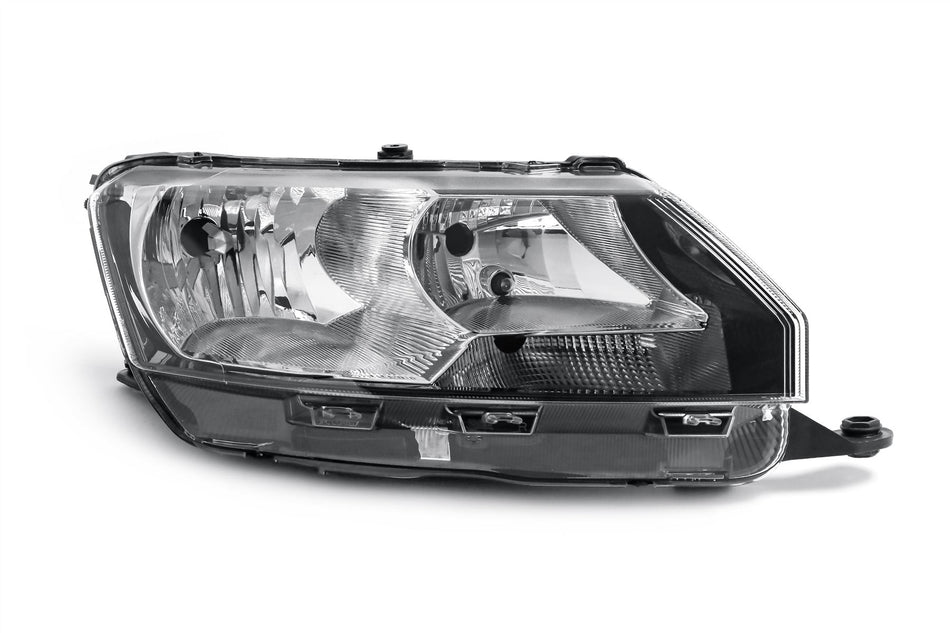 Skoda Rapid Right Headlight, Valeo OEM, OEM 5JC041016, MPN 44896
