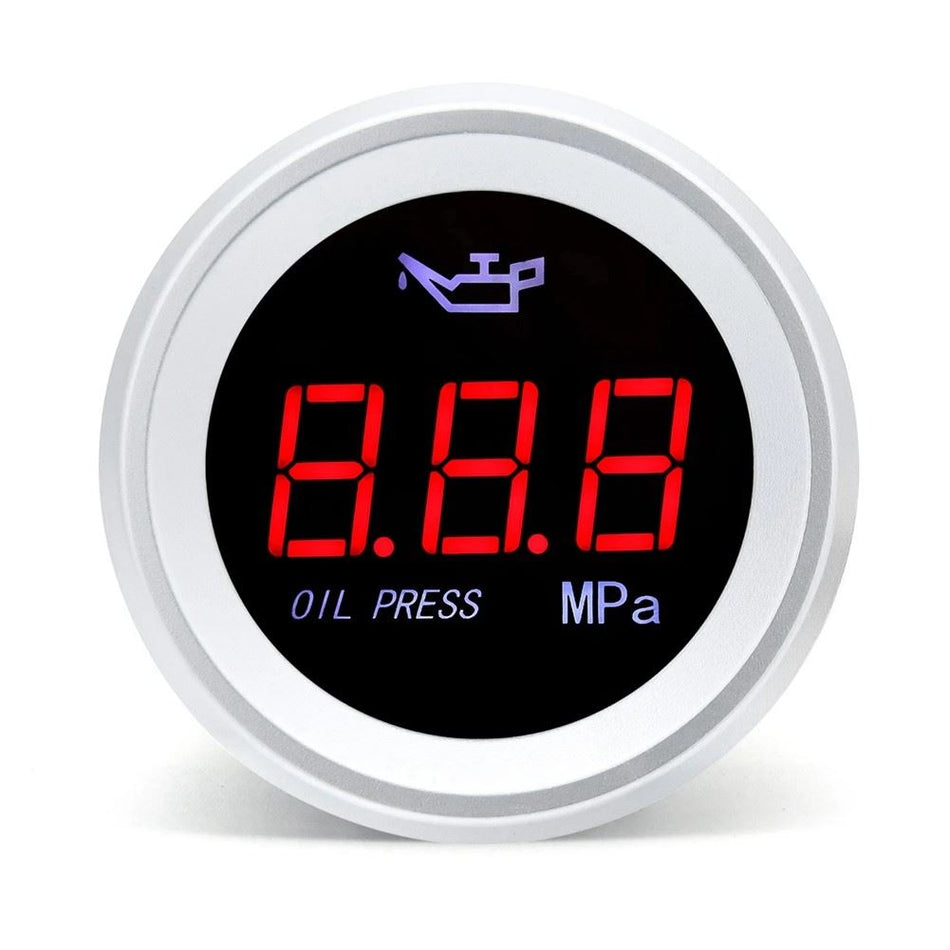 Oil Pressure Gauge with Warning Alarm - OEM 0-1.00MPA | Eurowagens