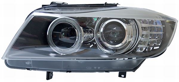 Hella Bi-Xenon LED Right Headlight for BMW, OEM quality, OEM 63 11 7 202 586, MPN 1LL 354 691-041