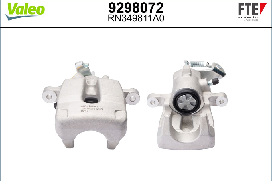 Valeo Left Brake Caliper Left for Renault, OEM quality, OEM 8253651, MPN 9298072