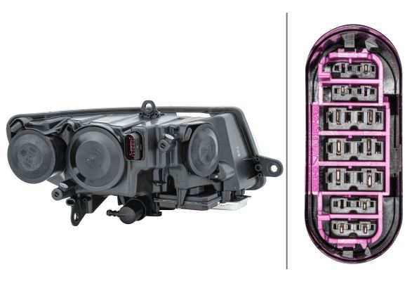 Hella Bi-Xenon Left Headlight – Skoda | OEM 3T1 941 017 B