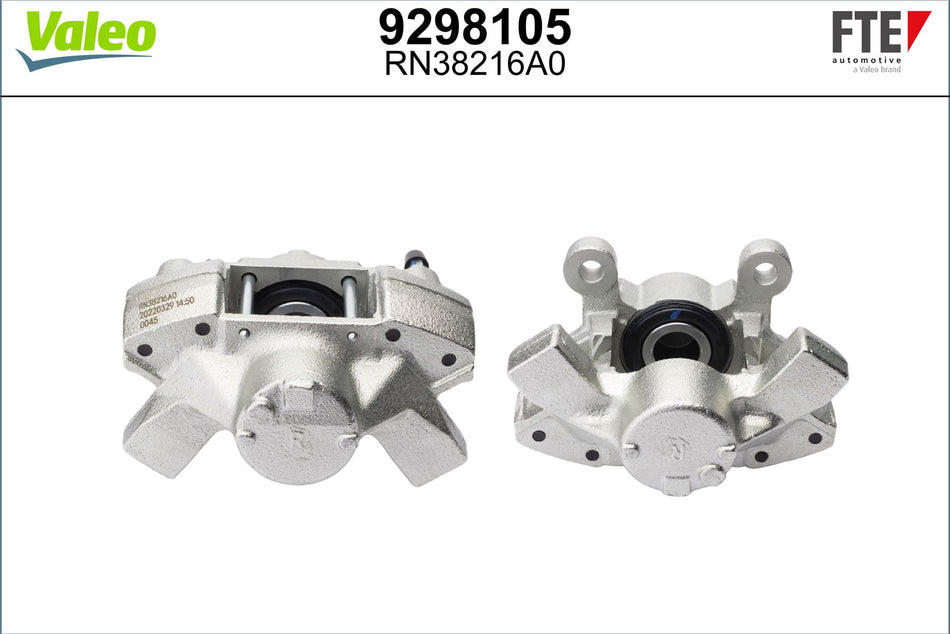 Valeo Right Brake Caliper Right for Volvo, OEM quality, OEM 35163187, MPN 9298105