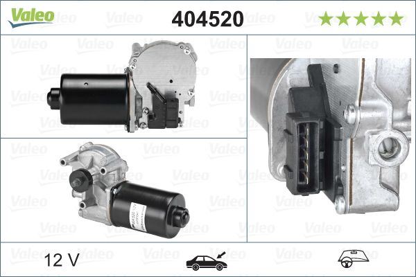 Valeo Front Wiper Motor for Ford, OEM quality, OEM 1079510, MPN 404520