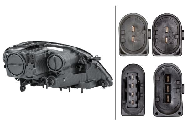 Mercedes-Benz M-Class Left Headlight | Hella OEM 164 820 19 59