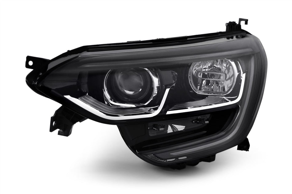 Renault Megane Left Headlight, Valeo OEM, OEM 260101909R, MPN 46752