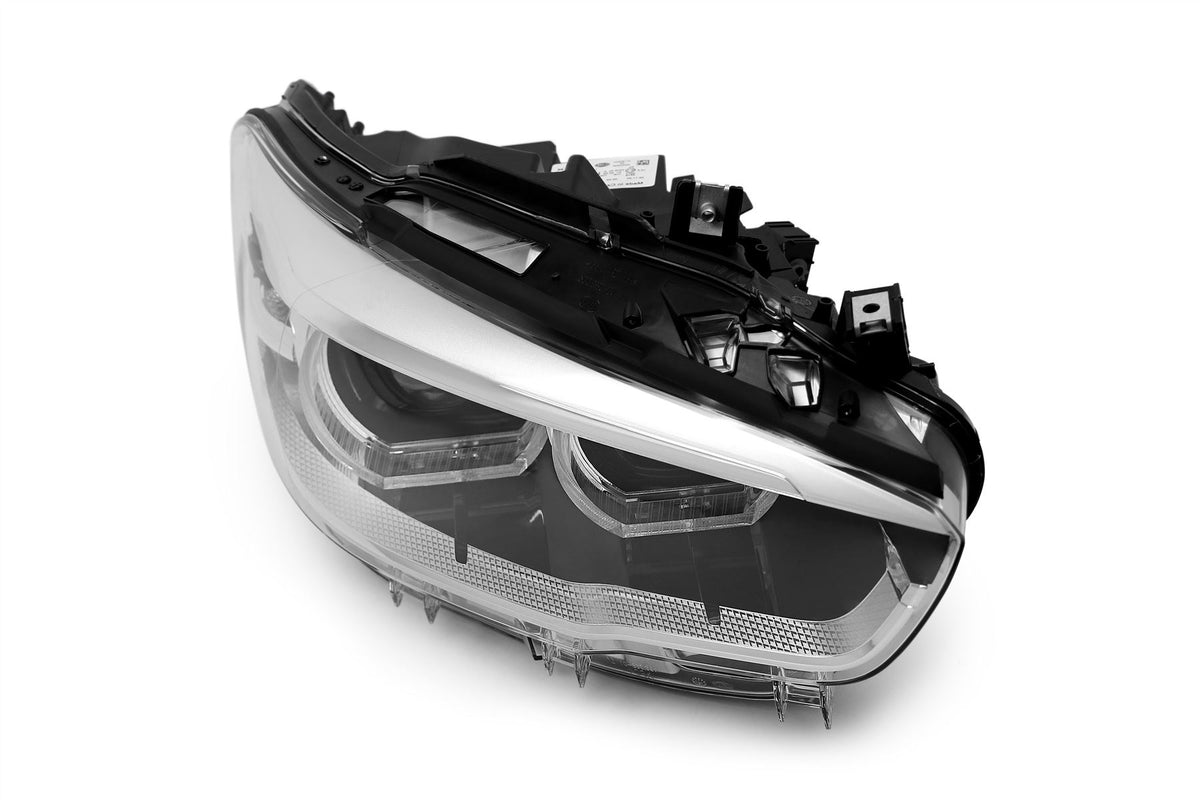 BMW 1 Series Right Headlight, Hella OEM, OEM 63117414144 - View 3