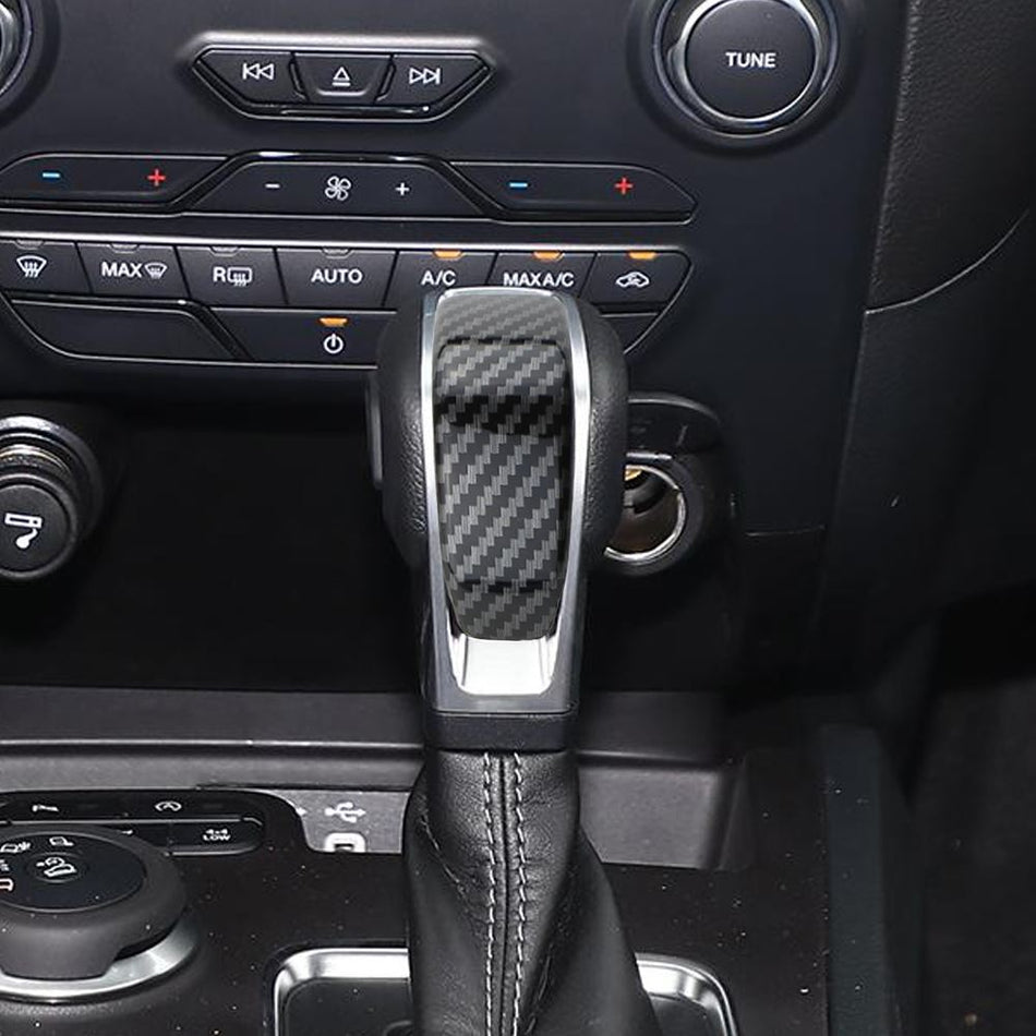Carbon Fibre Gear Shift Knob Cover - for Ford - OEM ISO9001 | Eurowagens - View 2