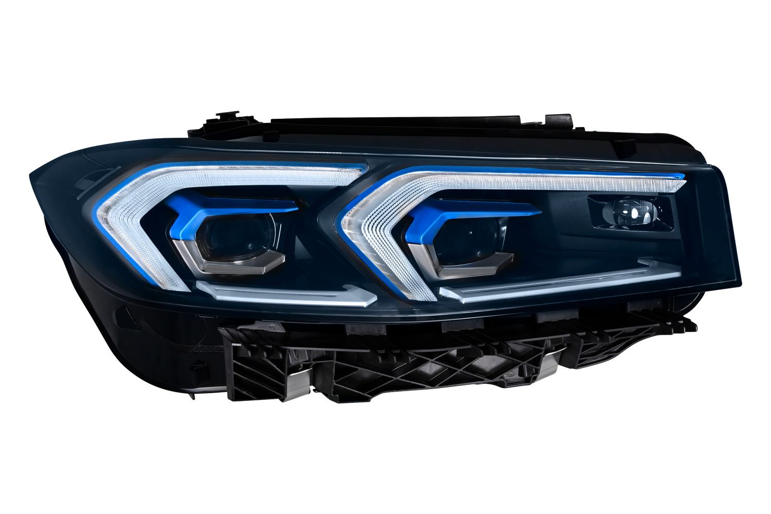 BMW 3 Series Right Headlight, Hella OEM, OEM 9450804, MPN 1LX 016 808-741