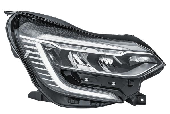 Hella LED DRL Right Headlight for Renault, OEM quality, OEM 260100119R, MPN 1LX 013 930-941