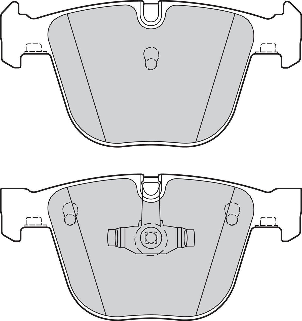 Valeo Rear Brake Pad Set for BMW, OEM quality, OEM 34 21 6 775 342, MPN 302290