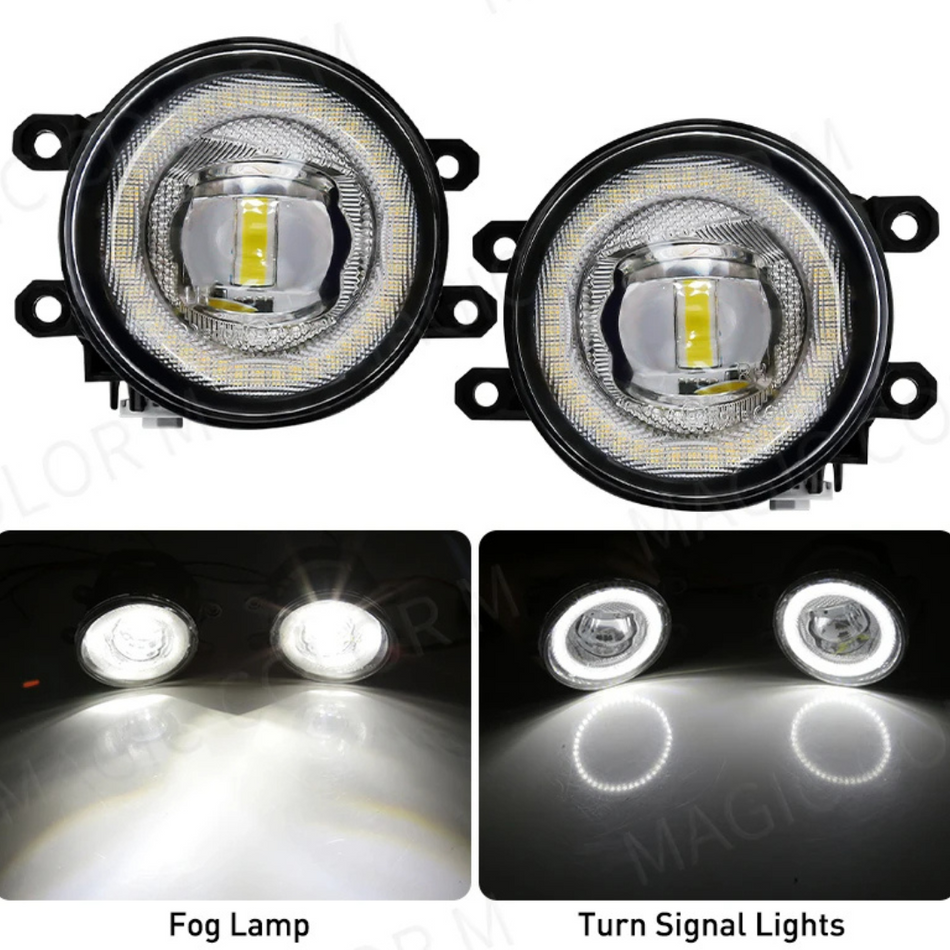 Front Fog Light Set LED - for Toyota & Peugeot | Eurowagens - View 4