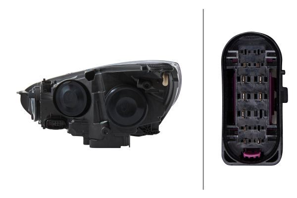 Hella Right Headlight – Ford | OEM 1 866 225, MPN 1EE 354 827-061 - View 2