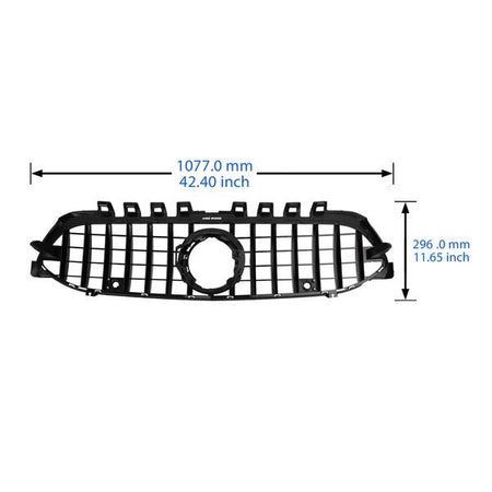 Bumper Grille Front - for Mercedes-Benz | Eurowagens - View 10