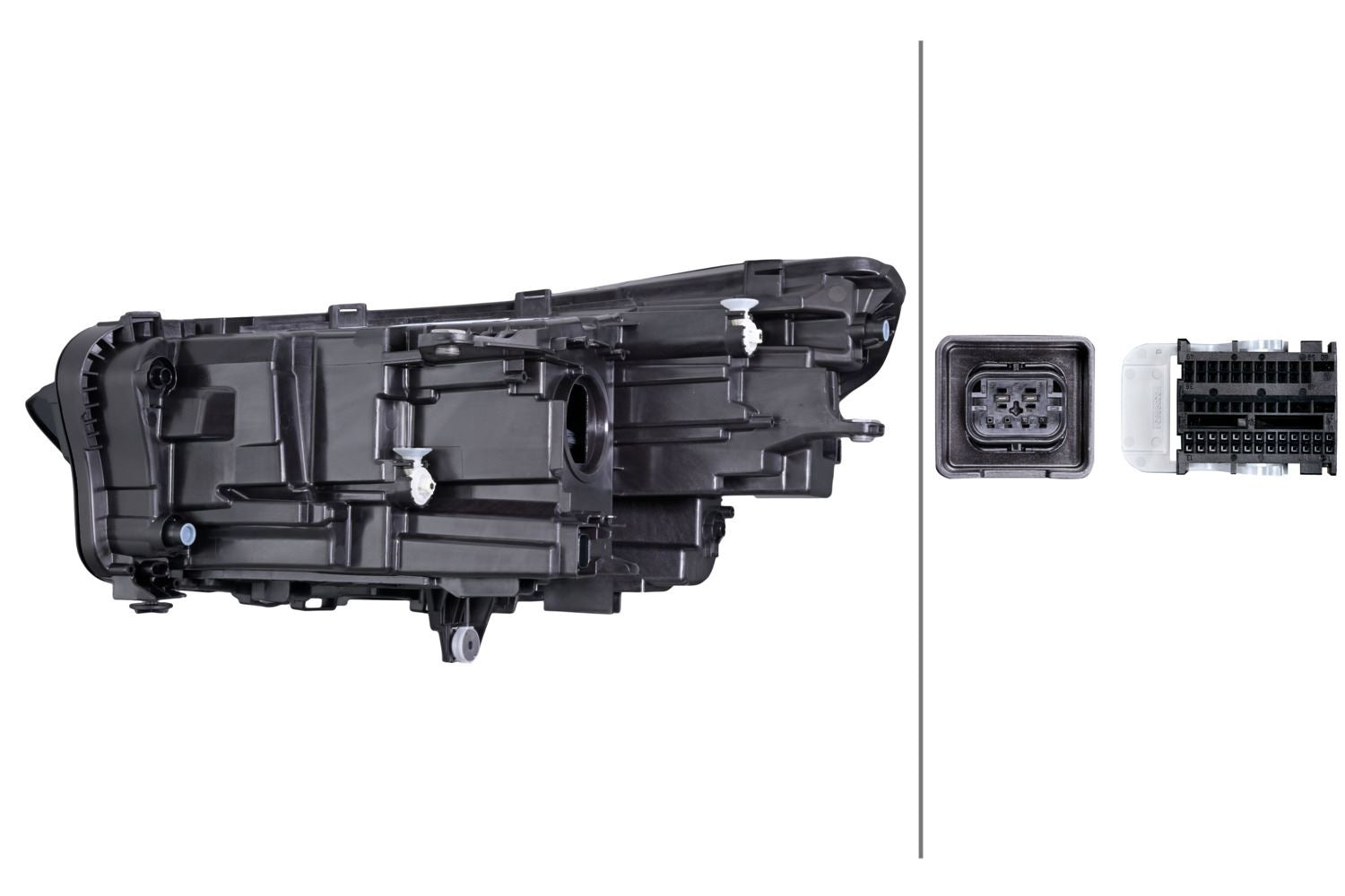 BMW X1 Right Headlight, Hella OEM, OEM 5 A64 3A6 - View 5