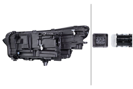 BMW X1 Right Headlight, Hella OEM, OEM 5 A64 3A6 - View 5