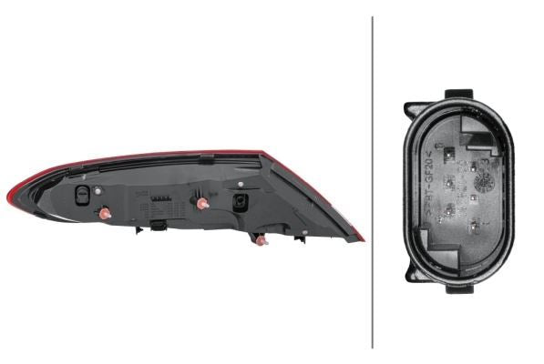 Hella LED Right Rear Light for Mercedes-Benz, OEM quality, OEM 2059063205 - View 4