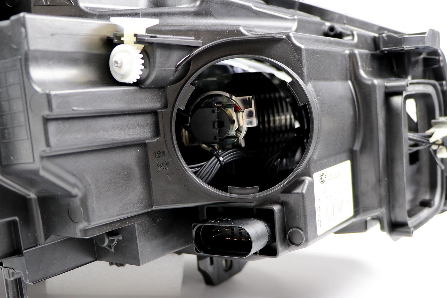 Mercedes-Benz A-Class Left Headlight, Hella OEM, OEM 1768203161 - View 3
