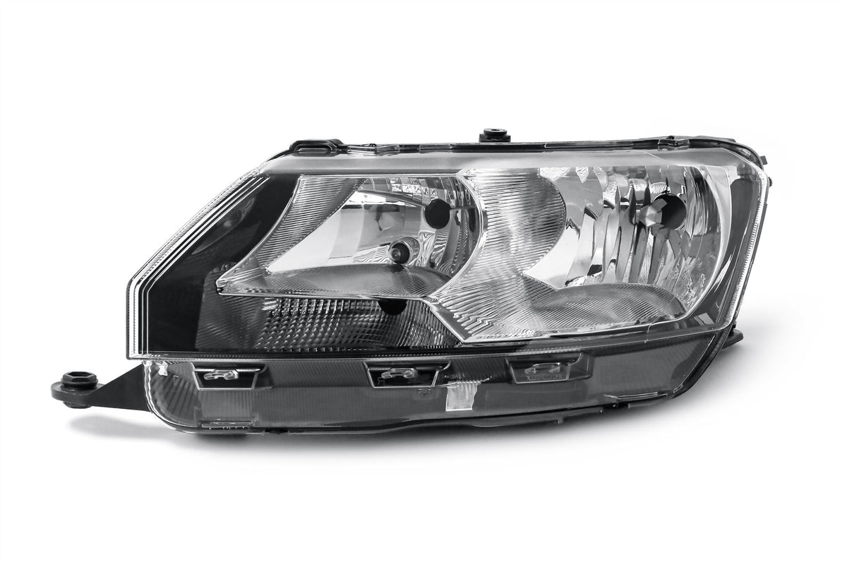 Skoda Rapid Left Headlight, Valeo OEM, OEM 5JC041015, MPN 44895