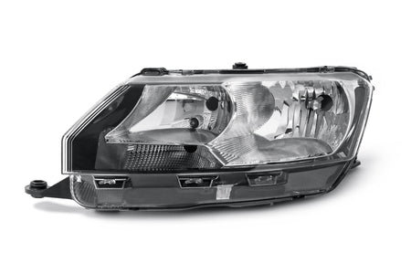 Skoda Rapid Left Headlight, Valeo OEM, OEM 5JC041015, MPN 44895