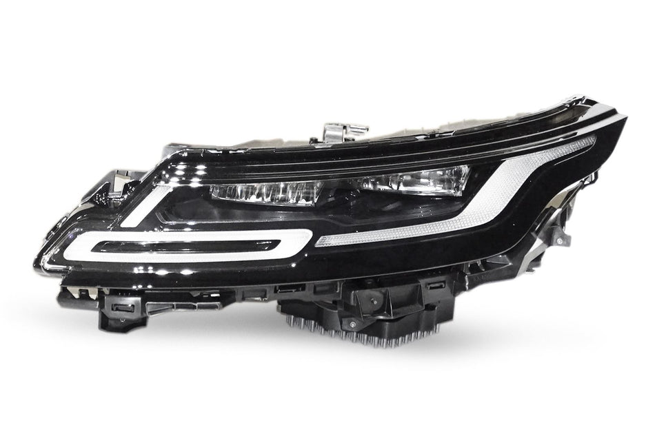 Range Rover Evoque Left Headlight, Valeo OEM, OEM LR116016, MPN 450972