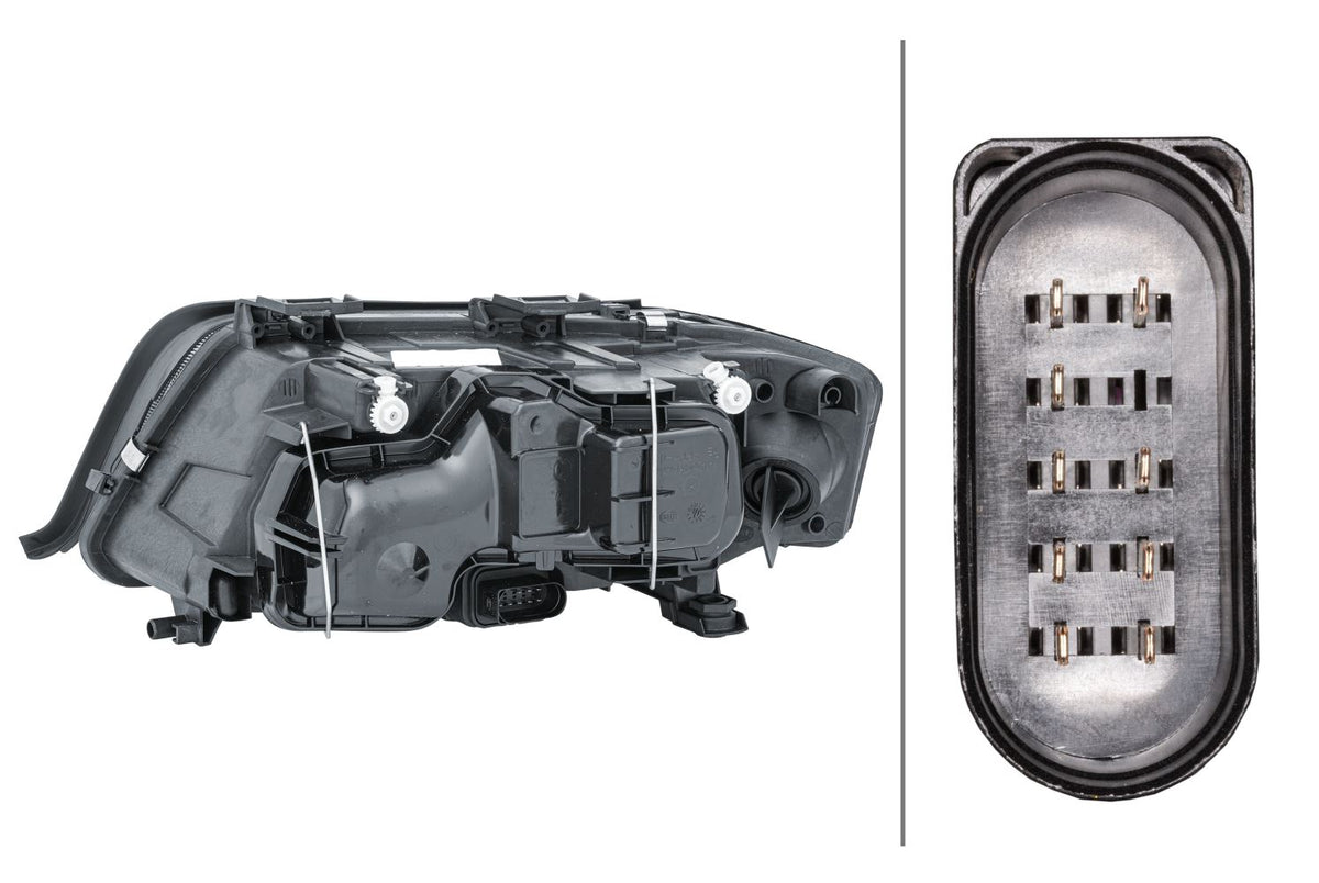 Hella Right Headlight for Audi, OEM quality, OEM 4B0 941 004 BJ - View 3
