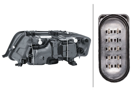 Hella Right Headlight for Audi, OEM quality, OEM 4B0 941 004 BJ - View 3