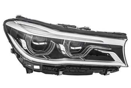 BMW 7 Series Right Headlight, Hella OEM, OEM 63117408708 - View 2