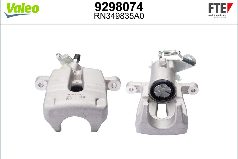 Valeo Left Brake Caliper Left for Renault, OEM quality, OEM 8253030, MPN 9298074