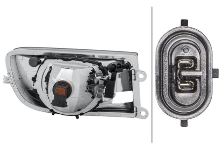 Hella Left Front Fog Light for Skoda, OEM quality, OEM 1Z0 941 699 A - View 3