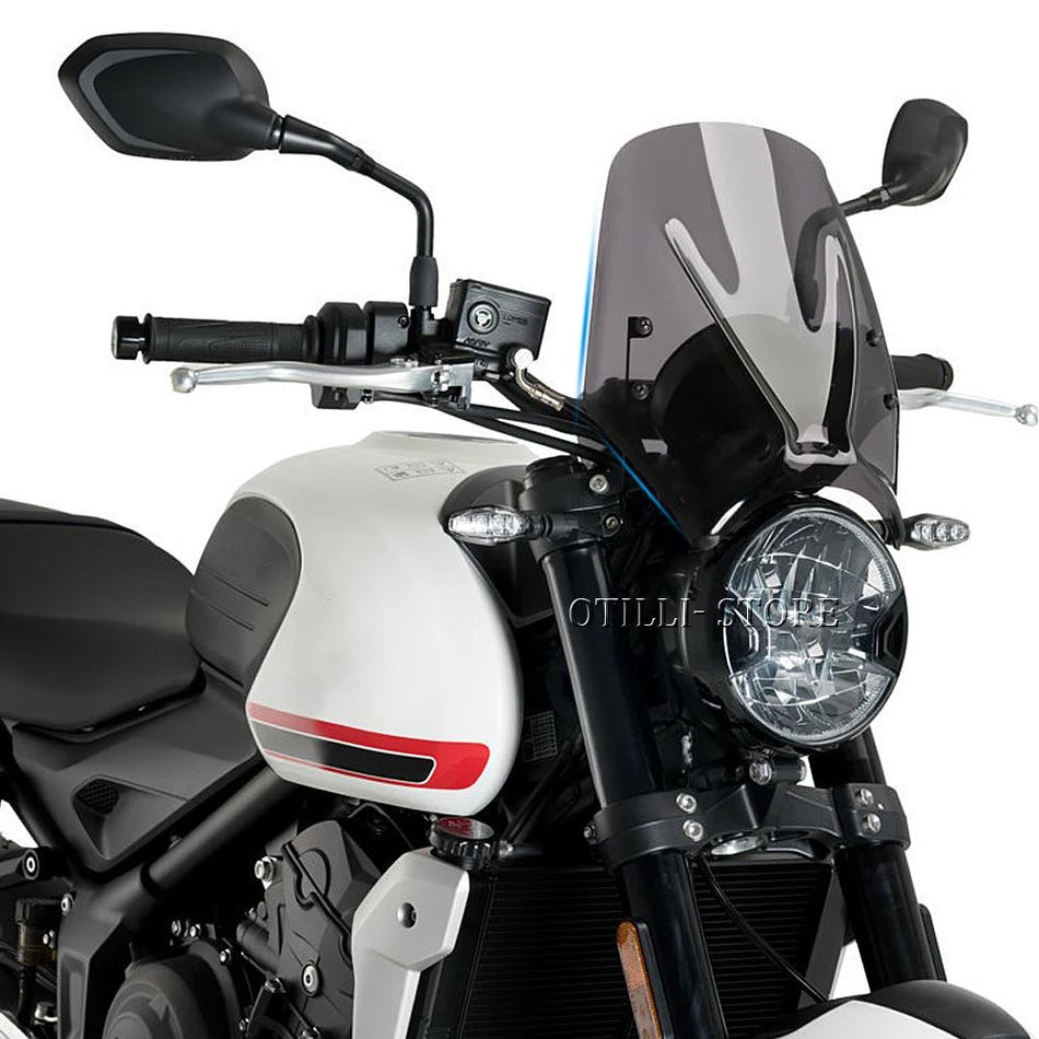 Windscreen Wind Deflector Smoke - for Triumph | Eurowagens - View 4
