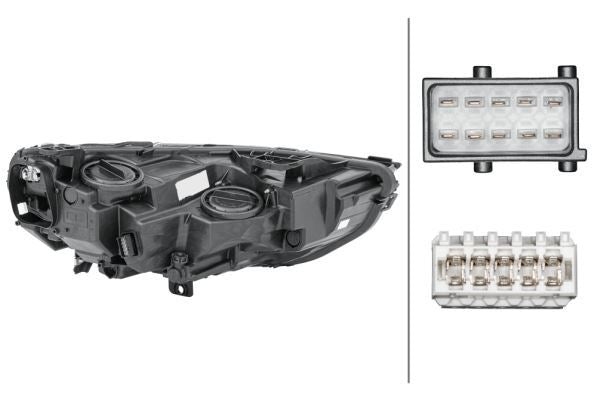 Vauxhall Insignia Left Headlight, Hella OEM, OEM 39210099 - View 2