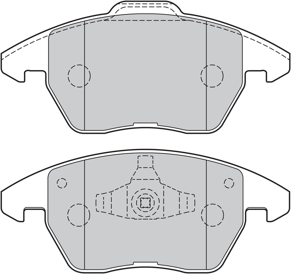 Valeo Front Brake Pad Set for Peugeot & Citroen, OEM quality, OEM 4252-60, MPN 301715