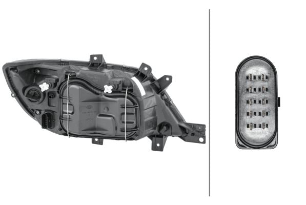 Hella Left Headlight – Mercedes-Benz | OEM 909 820 06 61