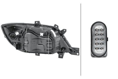 Hella Left Headlight – Mercedes-Benz | OEM 909 820 06 61