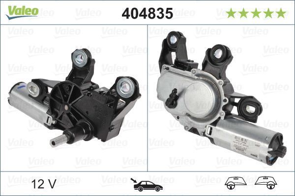 Valeo Rear Wiper Motor for Seat & Volkswagen, OEM quality, OEM 6X0955711D - View 6