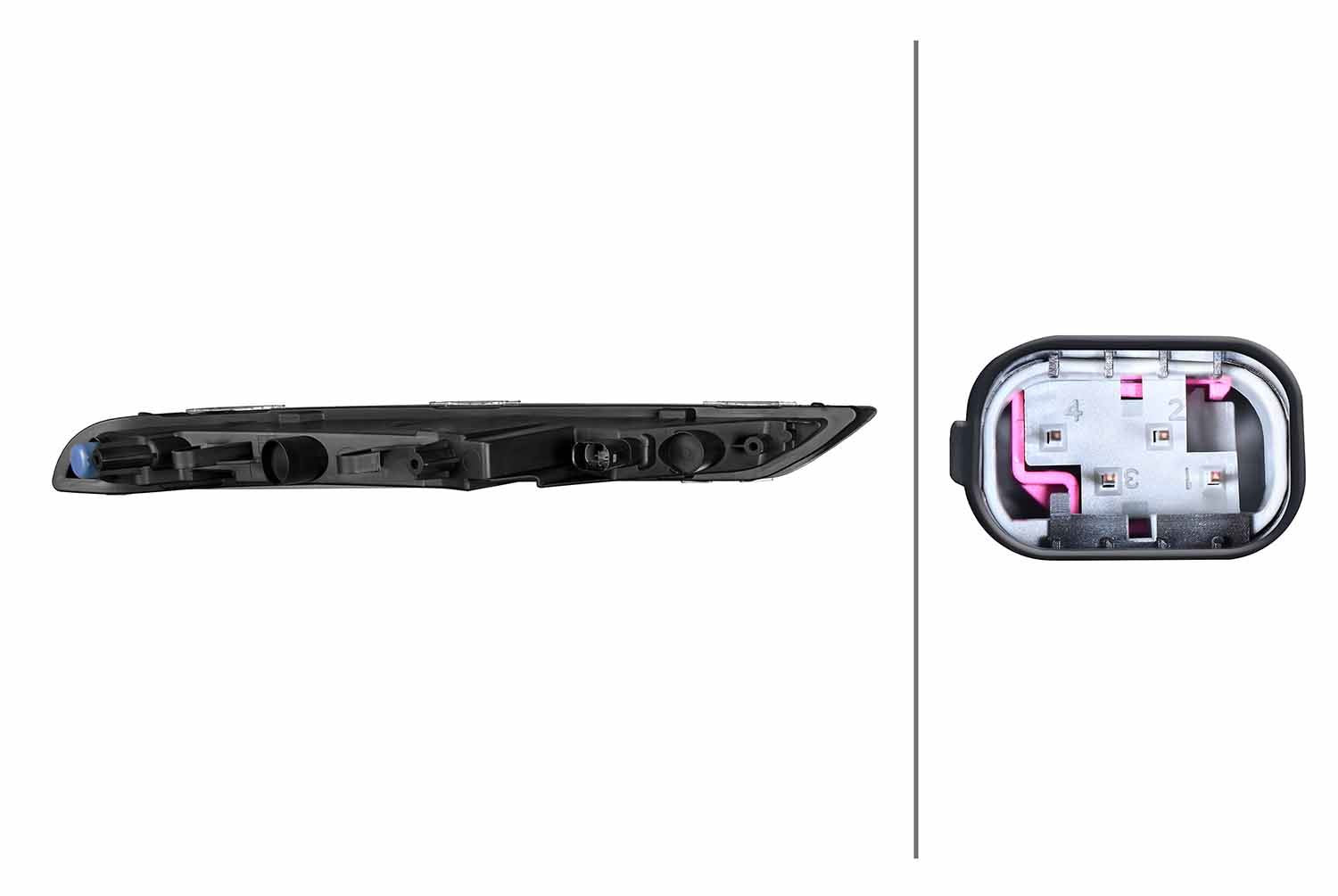 Porsche Macan Left Indicator, Hella OEM, OEM 95B 941 181 A - View 3