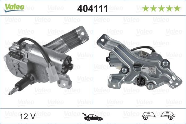 Valeo Rear Wiper Motor for Mercedes-Benz, OEM quality, OEM 6388200208, MPN 404111
