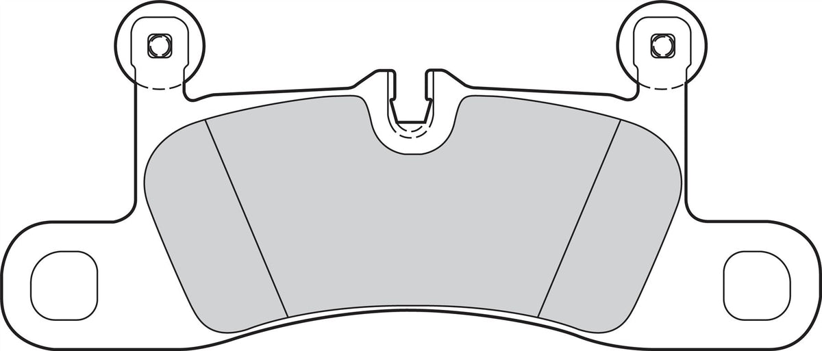 Valeo Rear Brake Pad Set for Volkswagen & Porsche, OEM quality, OEM 7P0698451, MPN 302280