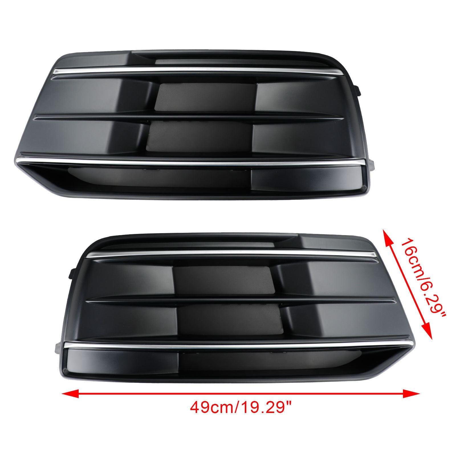 Bumper Grille Front - for Audi - OEM 80A807245 | Eurowagens - View 3