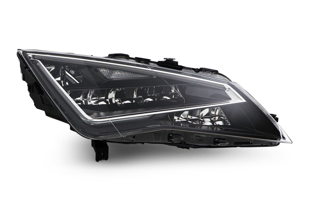 Seat Leon Right Headlight, Valeo OEM, OEM 5F2941008, MPN 45107