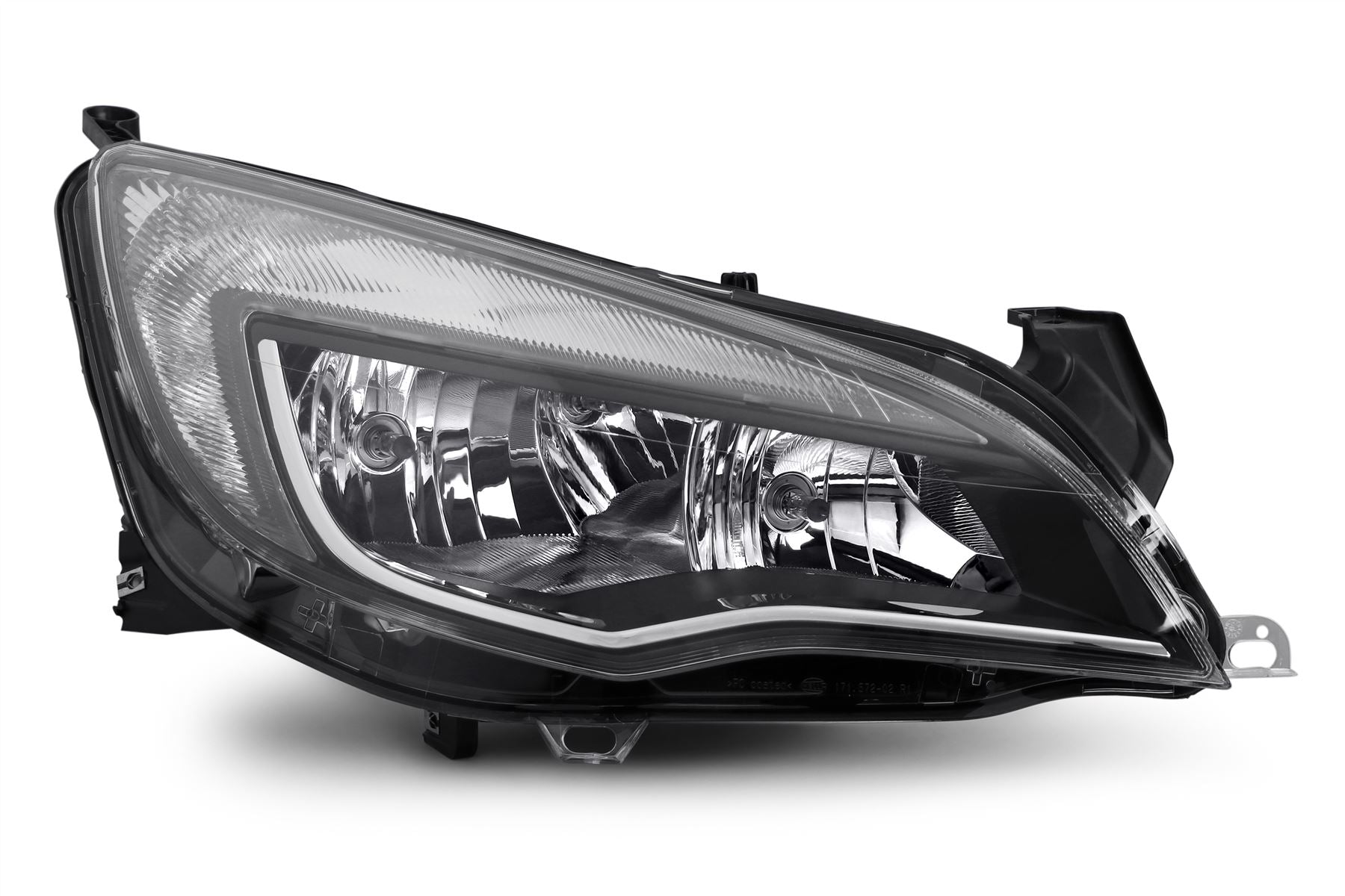 Hella DRL Right Headlight for Vauxhall, OEM quality, OEM 13371601, MPN 1LG 010 011-701