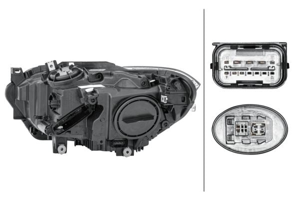 BMW 1 Series Right Headlight | Hella OEM 63 11 7 229 678 - View 2