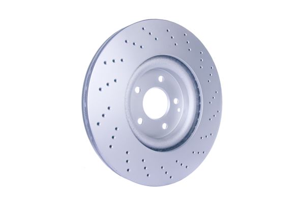 Mercedes-Benz C-Class Brake Disc, Hella OEM, OEM 2034210912 - View 4