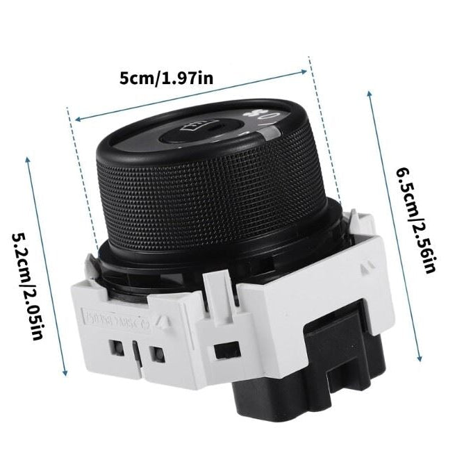 Air Conditioning Control Knob - for Toyota - OEM 55902-75D358 | Eurowagens - View 7