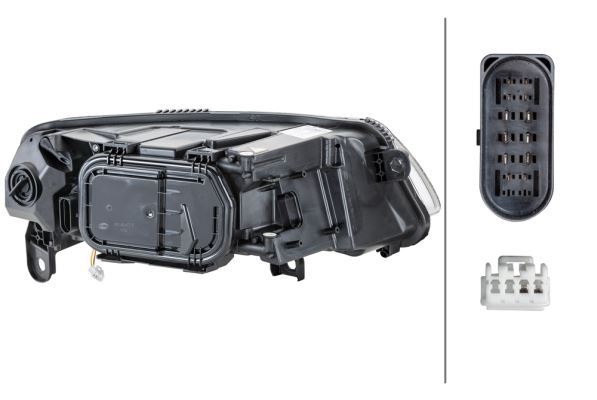 Hella Bi-Xenon Left Headlight – Audi | OEM 4F0 941 003 BP - View 2