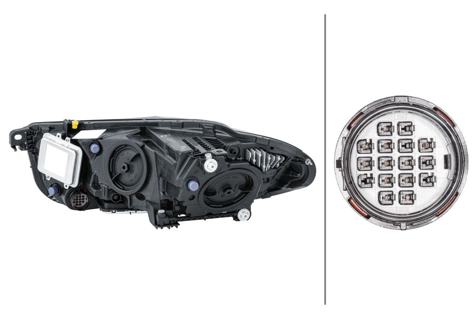 Jaguar XE Right Headlight | Hella OEM GX73 13W029 ED - View 2