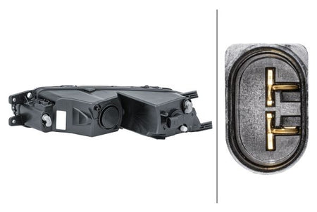 Hella Right Daytime Running Light for Volkswagen, OEM quality, OEM 3G0 941 662 K - View 2