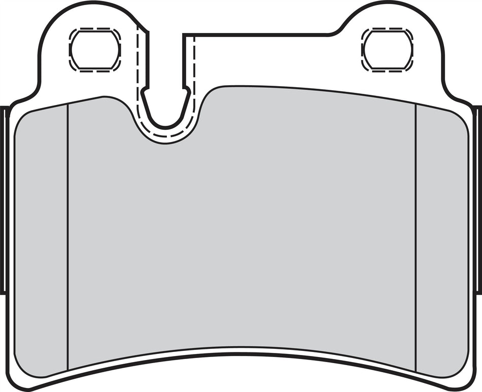 Volkswagen Touareg Rear Brake Pad Set, Valeo OEM, OEM 7L6698451B, MPN 302284