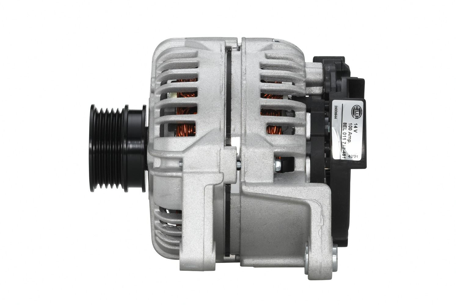 Hella Alternator for Vauxhall, OEM quality, OEM 51754152, MPN 8EL 011 712-481